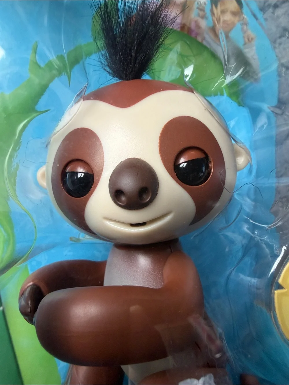 Baby Sloth Interactive Toy - Brown